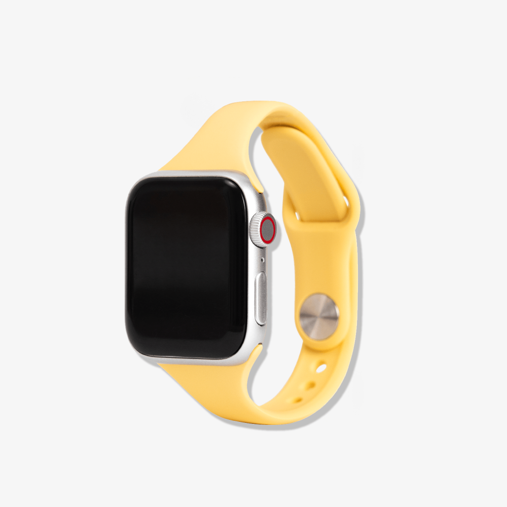 Correa Apple Watch Slim amarillo