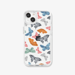 Case iPhone Antishock Sparkly Mariposas otoño