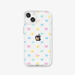 Case iPhone Antishock Sparkly Mini mariposas