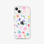 Case iPhone Antishock Sparkly Pradera floral