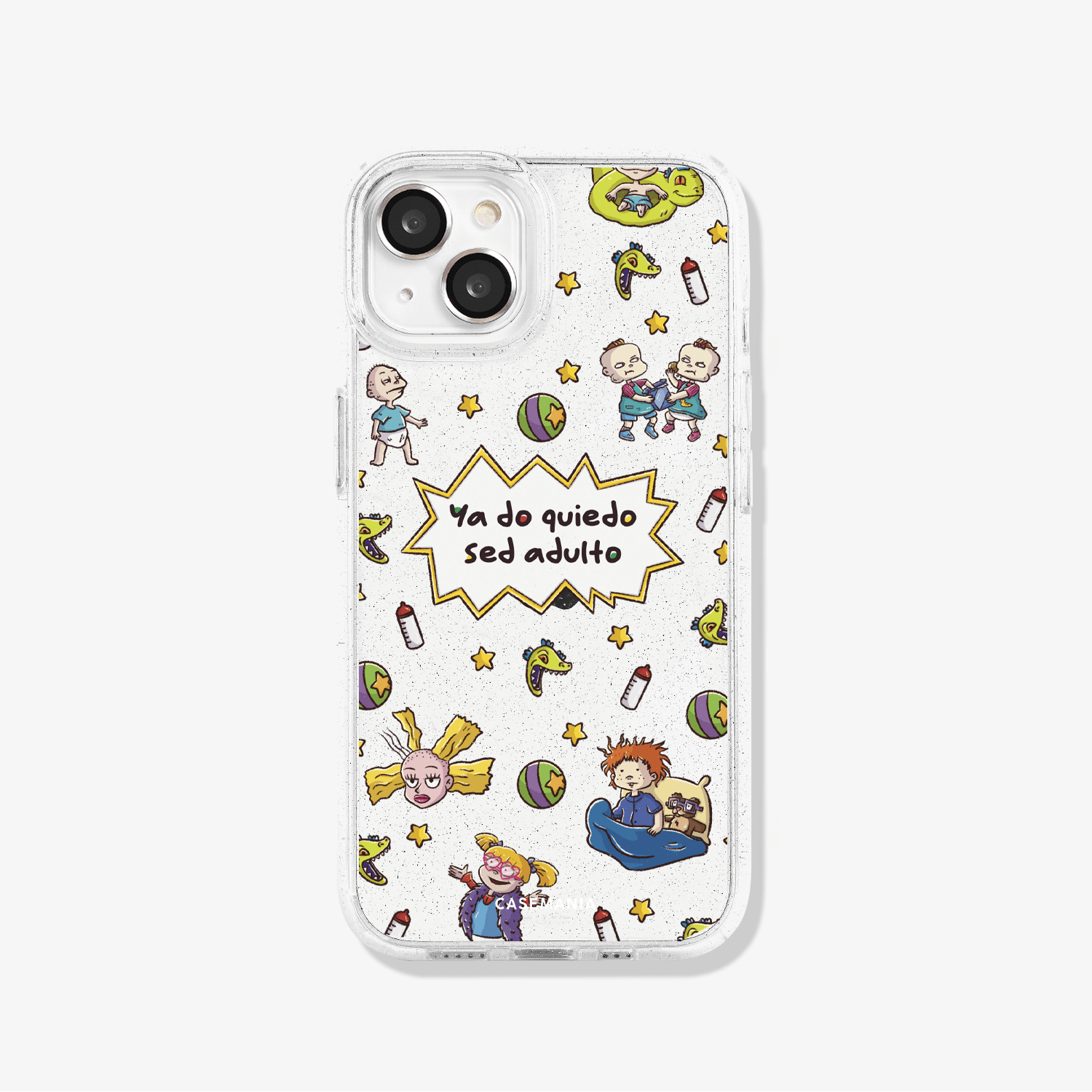 RUGRATS (1) <b>Nickelodeon</b> - Case iPhone Antishock Sparkly Rugrats - Imagen 1