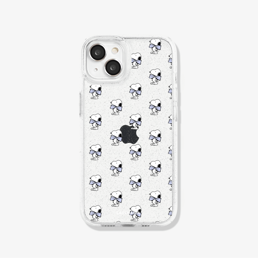 <b>Snoopy</b> - Case iPhone Antishock Sparkly Mini Snoopy