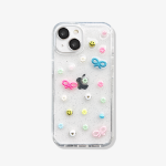 <b>¡Charms!</b> - Case iPhone Antishock Sparkly Charms pasteles