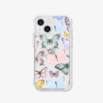 Case iPhone Antishock 360 Mariposas pasteles