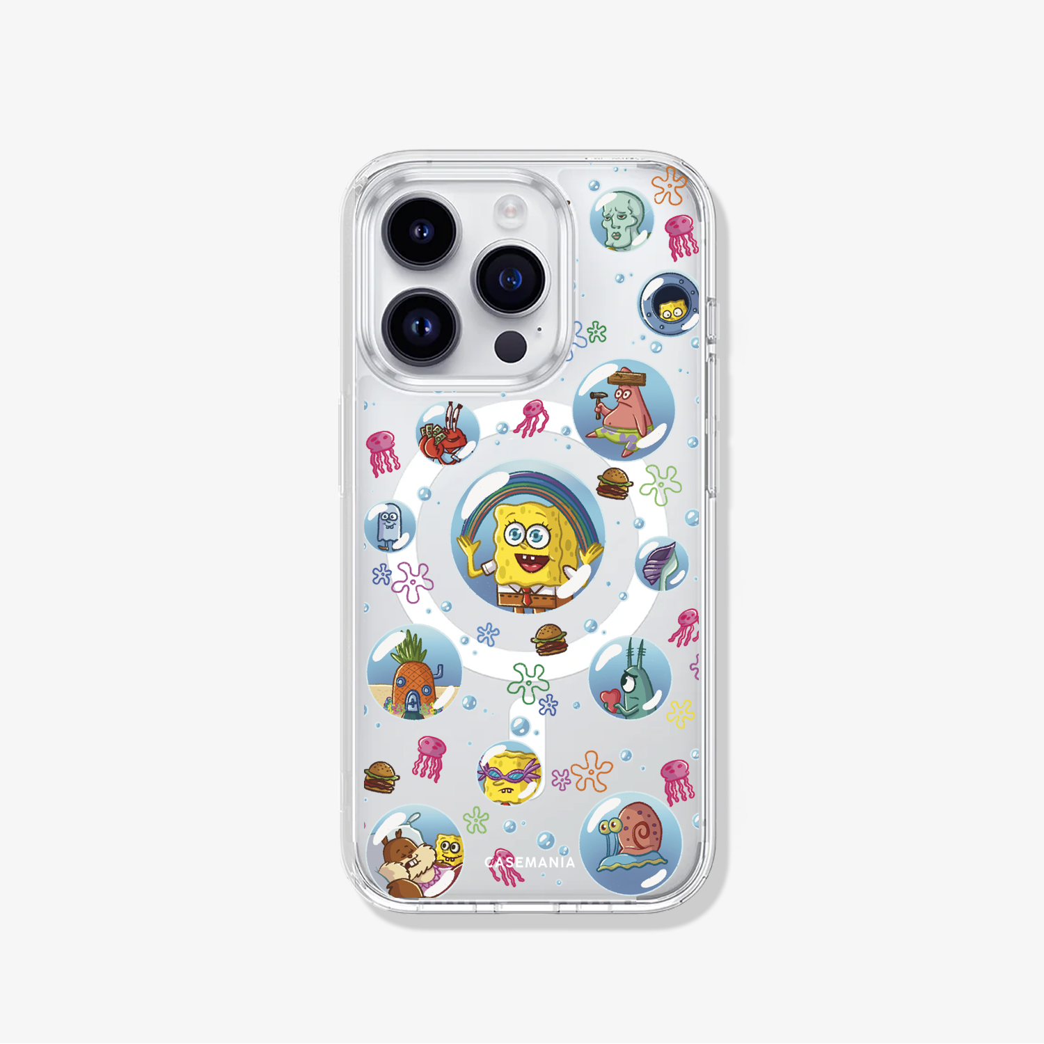 BOB ESPONJA <b>Nickelodeon</b> - Case iPhone Antishock MagSafe Bob Esponja - Imagen 1