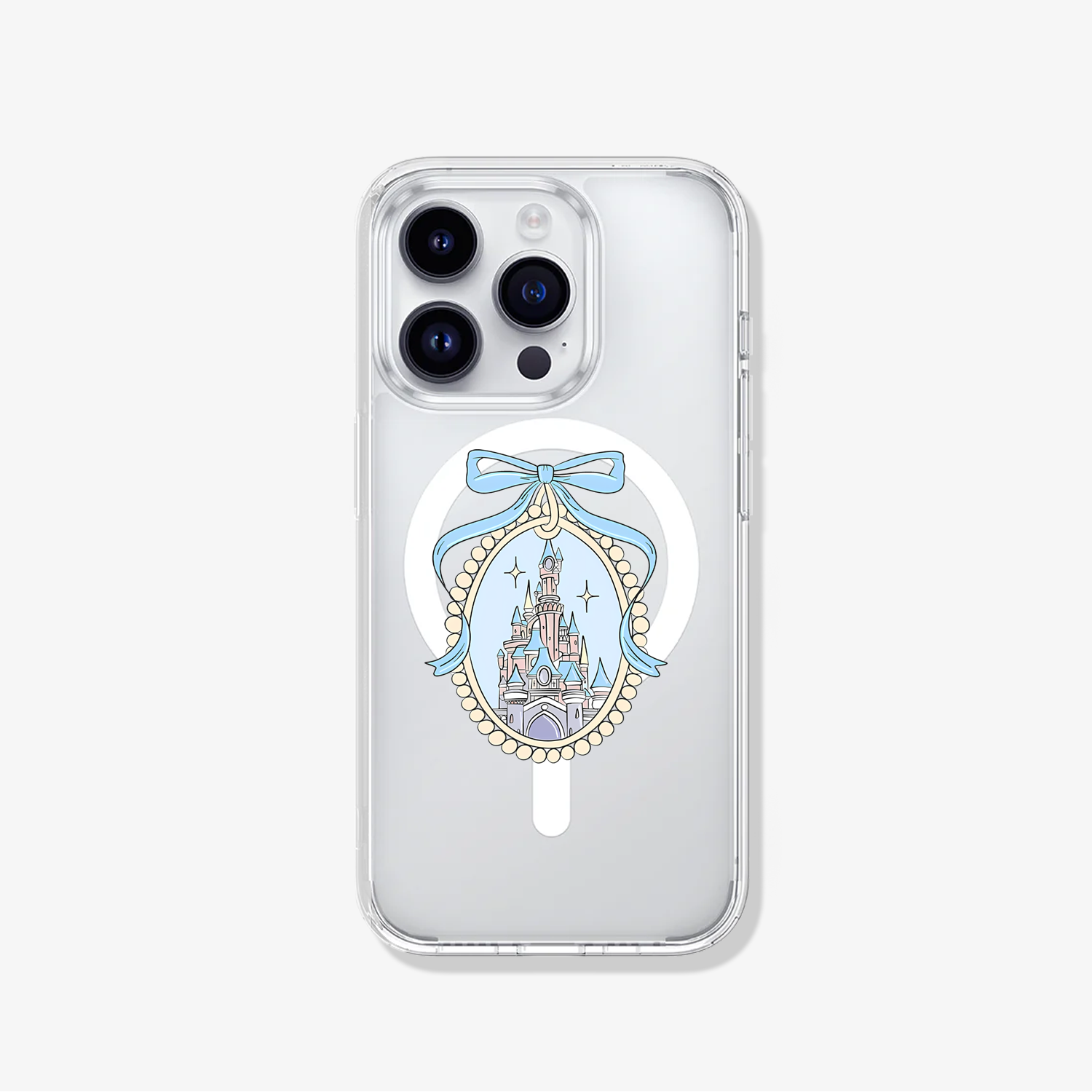 CASTILLO <b>Disney</b> - Case iPhone Antishock MagSafe Castillo Disney - Imagen 1