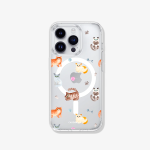 Case iPhone Antishock MagSafe Gatitos
