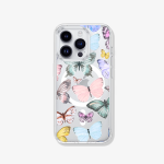 Case iPhone Antishock MagSafe Mariposas pasteles
