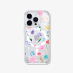Case iPhone Antishock MagSafe Pradera floral