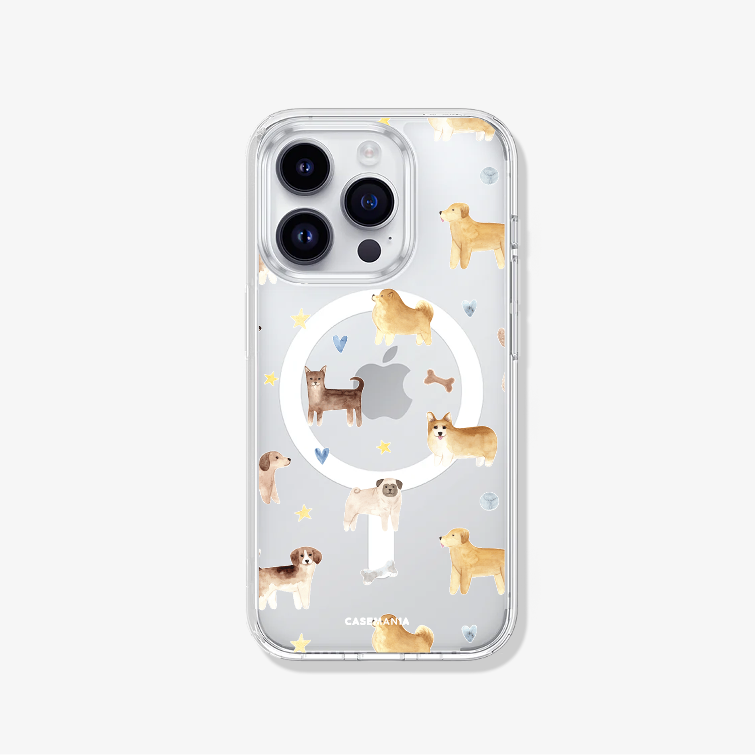 PUPPIES <b>Petlover</b> - Case iPhone Antishock MagSafe Puppies - Imagen 1