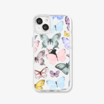 Case iPhone Antishock Sparkly Mariposas pasteles