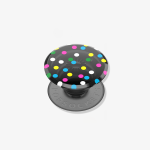 PopSocket black disco dots