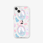 <b>Disney</b> - Case iPhone Antishock Sparkly Castillo y rosas