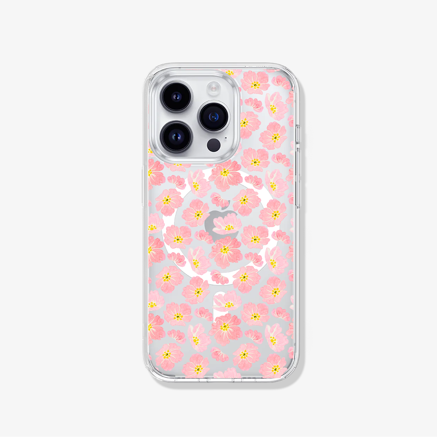 dalias coral Case iPhone Antishock MagSafe Dalias coral - Imagen 1