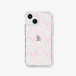 Case iPhone Antishock 360 Mariposas rosadas