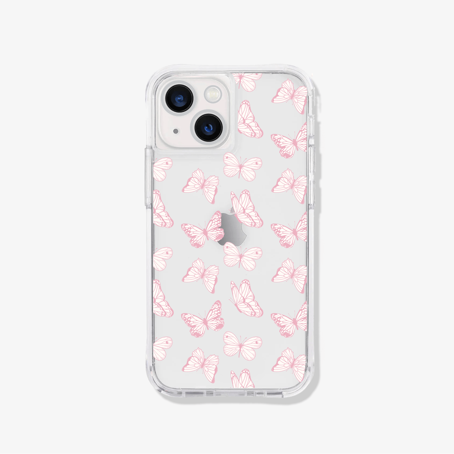 mariposas rosadas Case iPhone Antishock 360 Mariposas rosadas - Imagen 1