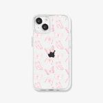 Case iPhone Antishock Sparkly Mariposas rosadas