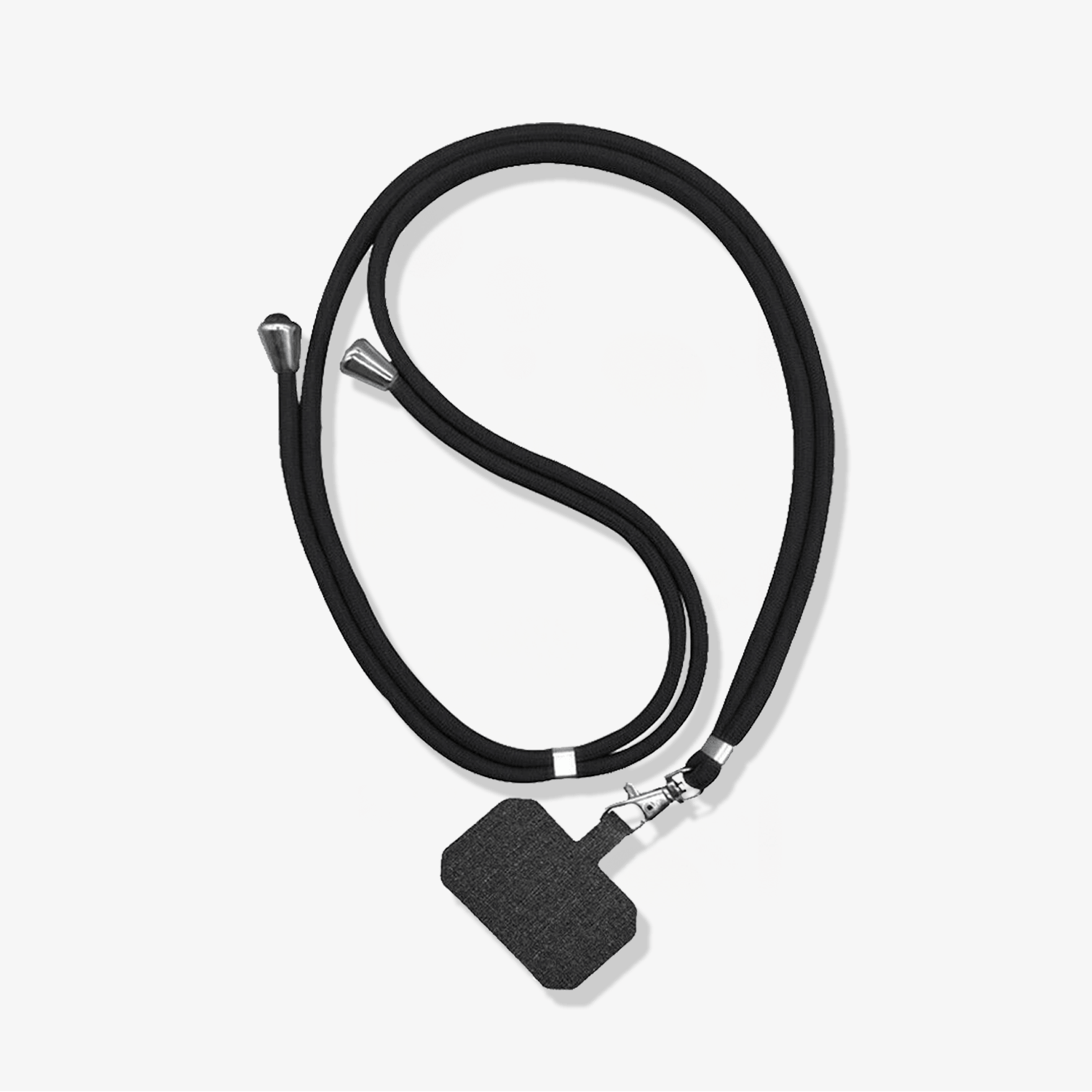 LANYARD NEGRO (1) Lanyard sujetador de celular Negro - Imagen 1