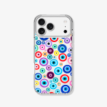 Case iPhone Antishock MagSafe Ojos turcos colores