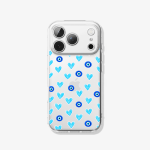 Case iPhone Antishock 360 Ojos turcos turqueza