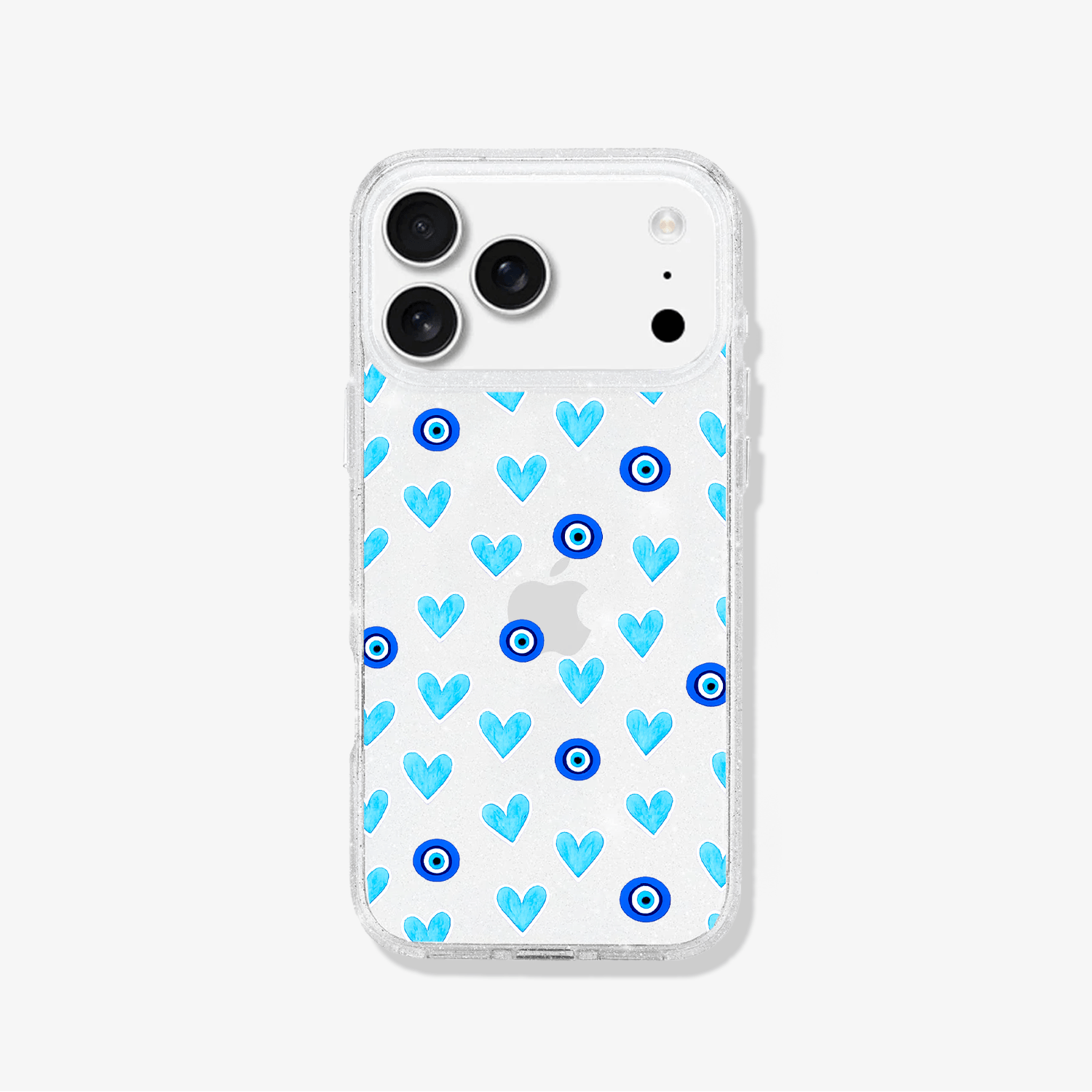 OJOS TURCOS TURQUEZA SP Case iPhone Antishock Sparkly Ojos turcos turqueza - Imagen 1