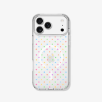 Case iPhone Antishock MagSafe Puntitos Rainbow