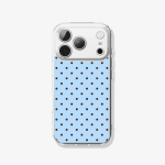 Case iPhone Antishock 360 Puntitos Sky Blue