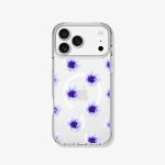 Case iPhone Antishock MagSafe Anémona morada