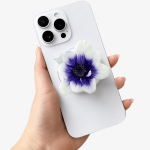 Grip para celular Anémona morada