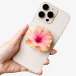 Grip para celular Hibiscus melón