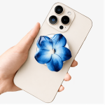 Grip para celular Hortensia azul