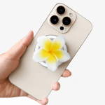 Grip para celular Jazmín blanco