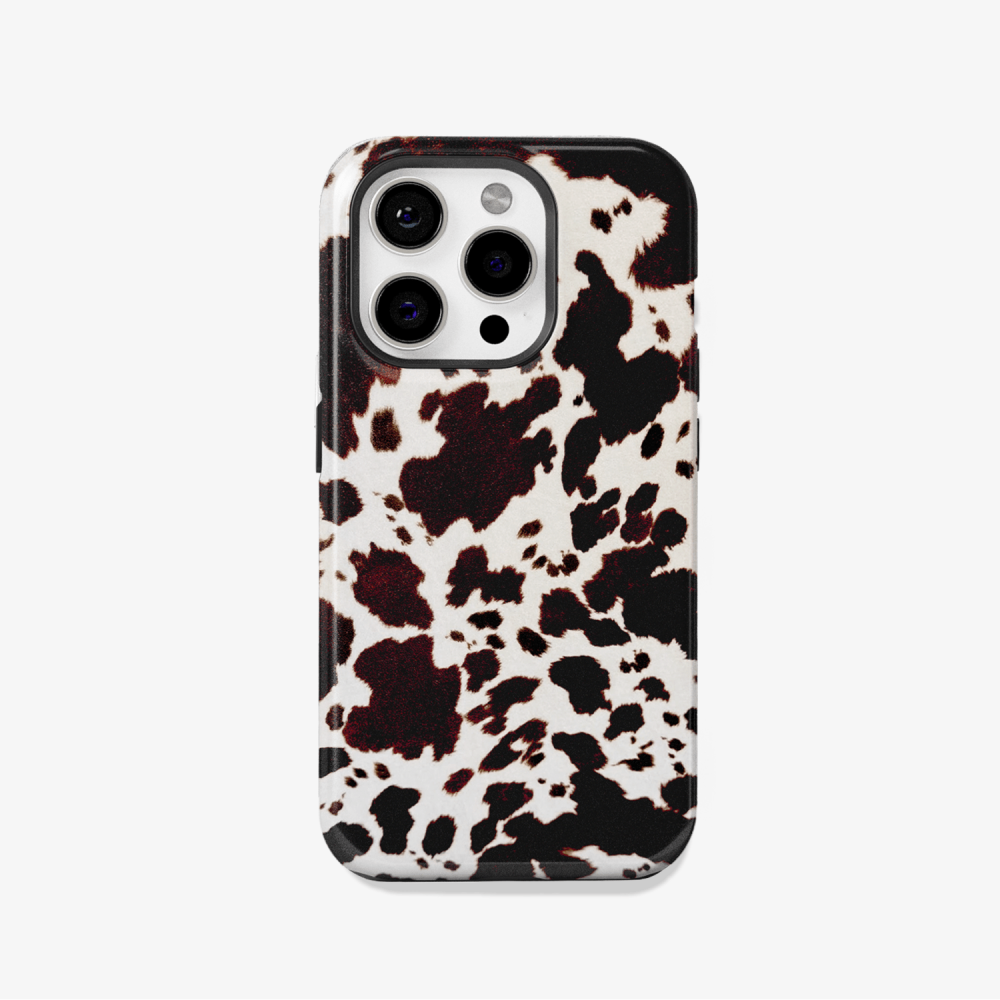 Case iPhone Doble Antishock Vaca