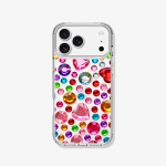 <span style="color: red;">¡NEW!</span> - Case iPhone Antishock Bejeweled corazones