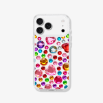 <span style="color: red;">¡NEW!</span> - Case iPhone Antishock Sparkly Bejeweled corazones