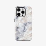 Case iPhone Doble Antishock Mármol gris