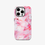 Case iPhone Doble Antishock Mármol rosado